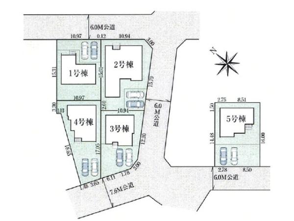 坂戸市にっさい花みず木11期　新築分譲住宅　全5棟　1号棟