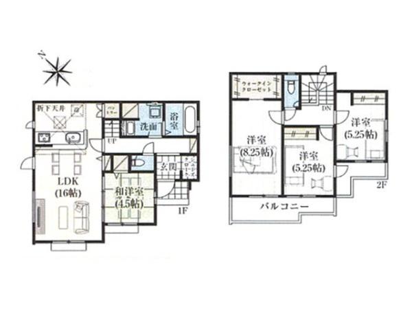 坂戸市にっさい花みず木11期　新築分譲住宅　全5棟　5号棟