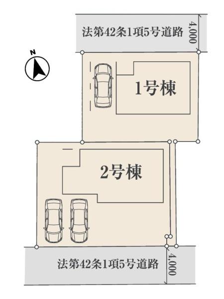 川越市砂新田3丁目第1期　新築分譲住宅　全2棟　2号棟