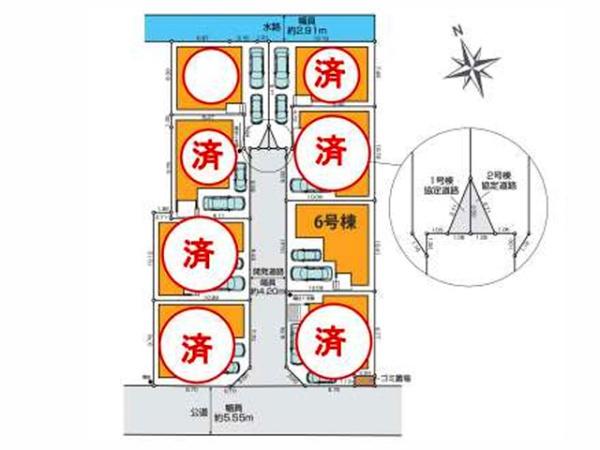 川越市小仙波町2期　新築分譲住宅　全8棟　6号棟