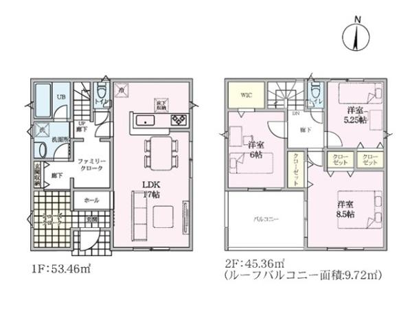 寄居町赤浜第6　新築分譲住宅　全2棟　2号棟