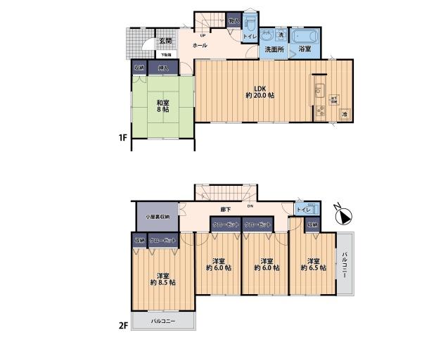 坂戸市大字萱方の中古一戸建て