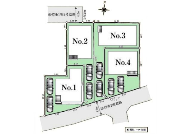 川越市寺尾第18　新築分譲住宅　全4棟　4号棟