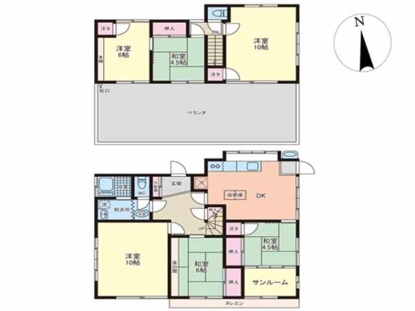 川越市上戸新町　中古一戸建て