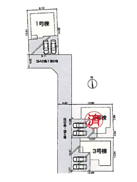 川越市上野田町第2　新築分譲住宅　全3棟　1号棟