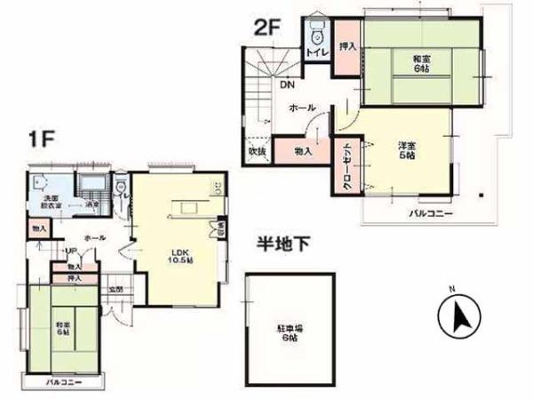坂戸市西坂戸1期　中古一戸建て
