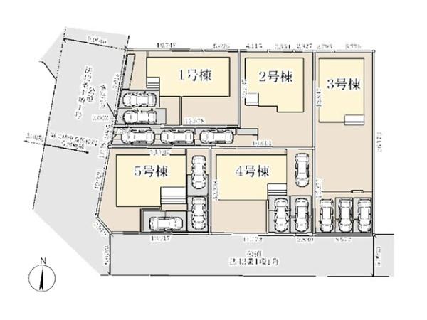 吉見町東野第2　新築分譲住宅　全5棟　1号棟