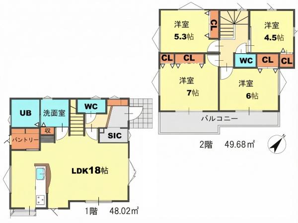 鶴ヶ島市上広谷　新築一戸建て
