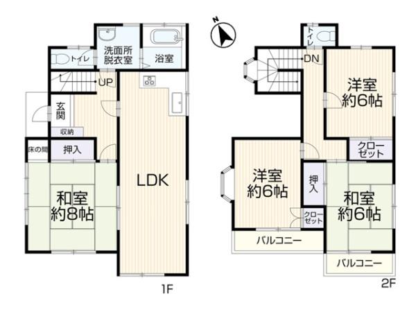 川越市大仙波　中古一戸建て
