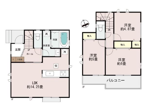 川越市石原町2丁目40番　新築一戸建て