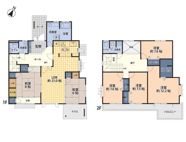 東松山市旗立台　中古一戸建て