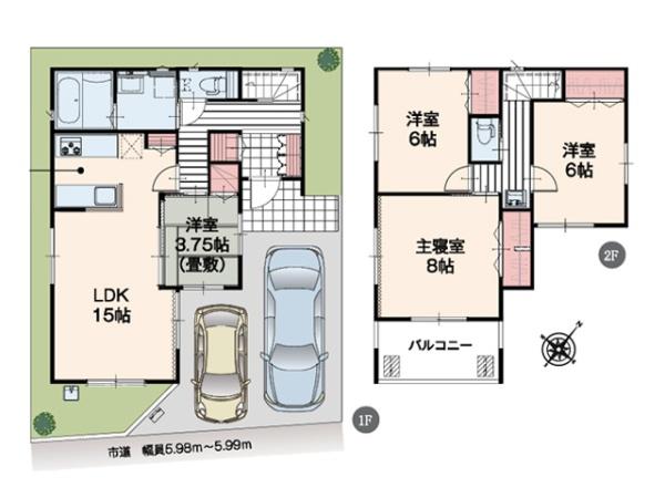 坂戸市塚越　新築一戸建て