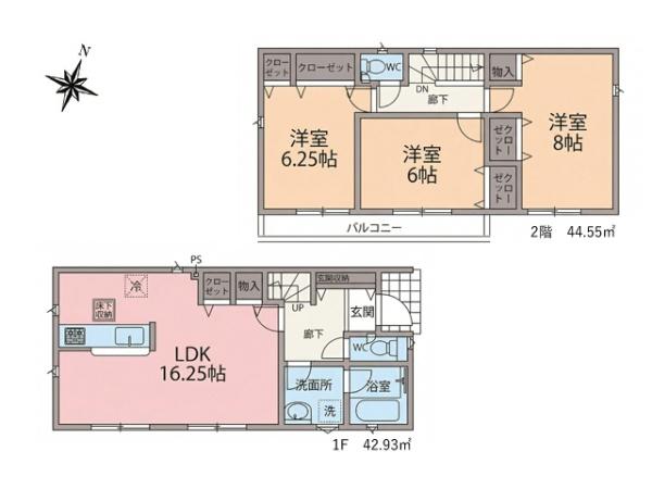 川越市神明町第5　新築一戸建て
