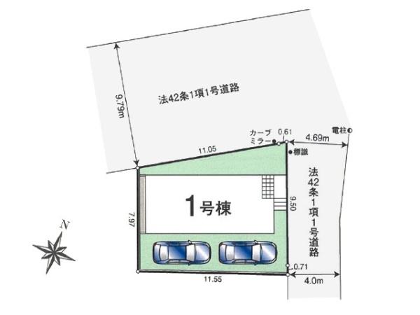 川越市神明町第5　新築一戸建て