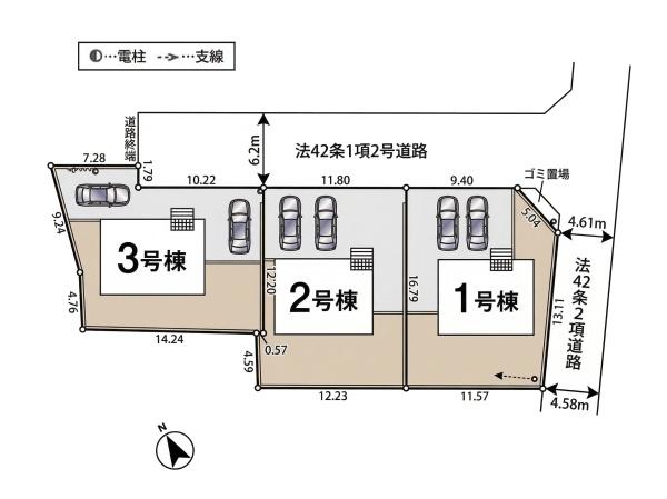 川越市菅間第3　新築分譲住宅　全3棟　1号棟