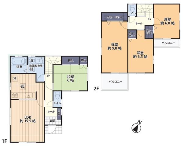 鶴ヶ島市南町３丁目の中古一戸建て