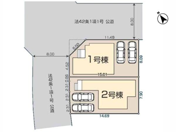 川越市かすみ野第3期　新築分譲住宅　全2棟　2号棟