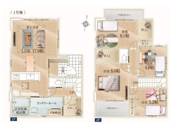 川越市小仙波町3期　新築一戸建て