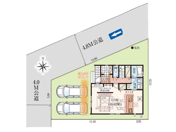 川越市今成14期　新築一戸建て