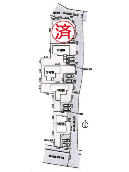 川越市下小坂　新築分譲住宅　全5棟　2号棟