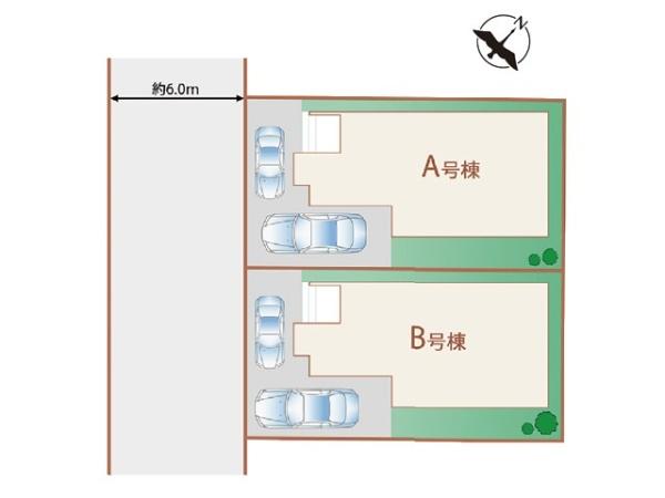 川越市南台2丁目4番　新築分譲住宅　全2棟　B号棟