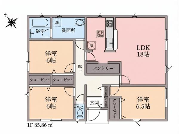 川越市かし野台第3　新築一戸建て
