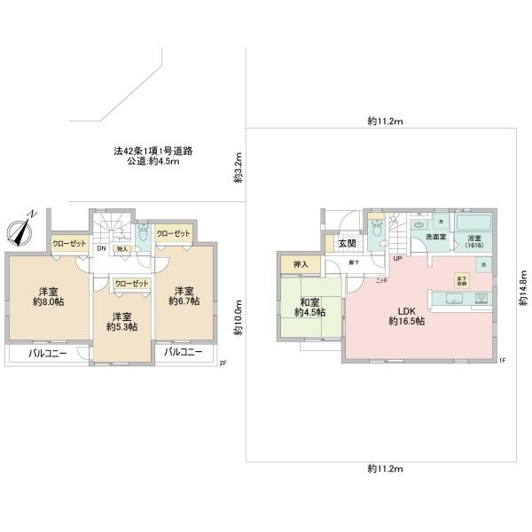 坂戸市鶴舞3丁目　中古一戸建て