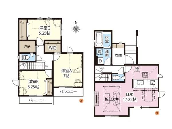 川越市霞ヶ関北15期　新築一戸建て