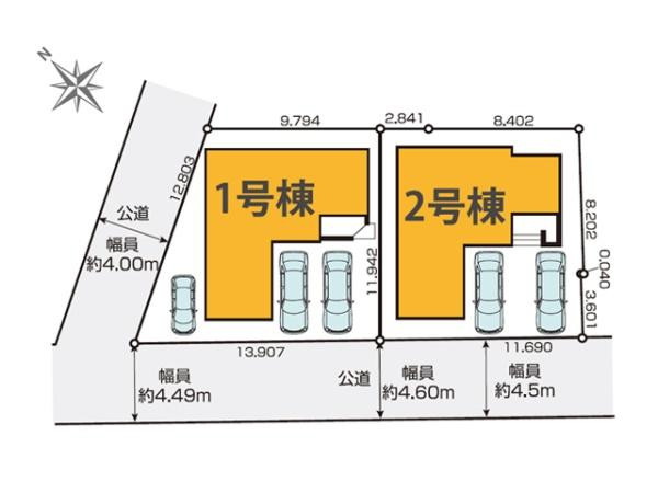 川越市寺尾4期　新築分譲住宅　全2棟　2号棟