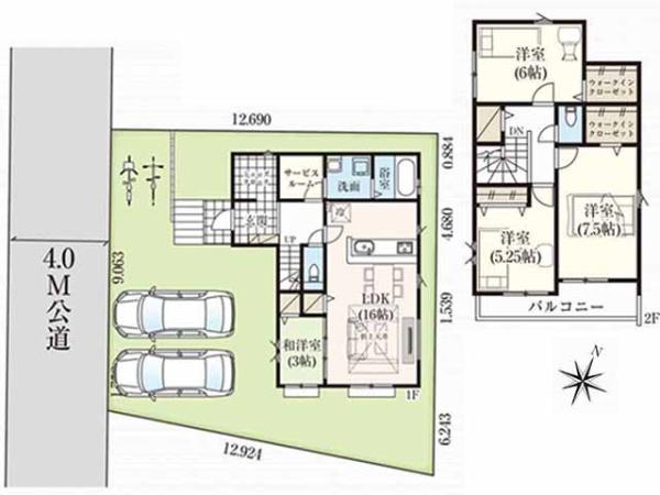 日高市高萩東13期　新築一戸建て