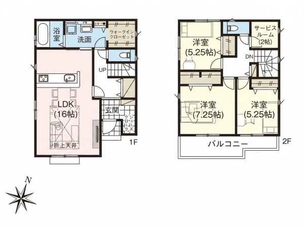 川越市砂新田29期　新築分譲住宅　全10棟　3号棟