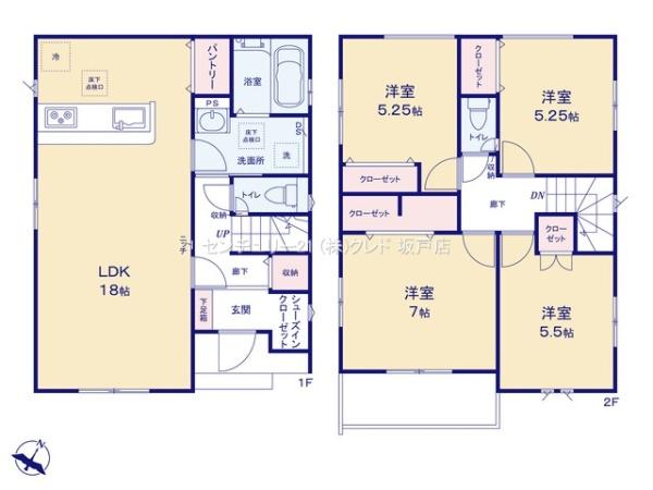川越市砂新田29期　新築分譲住宅　全10棟　5号棟