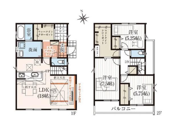 坂戸市仲町　新築分譲住宅　全6棟　4号棟