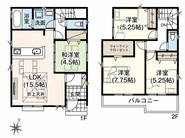 川越市砂新田29期　新築分譲住宅　全10棟　10号棟
