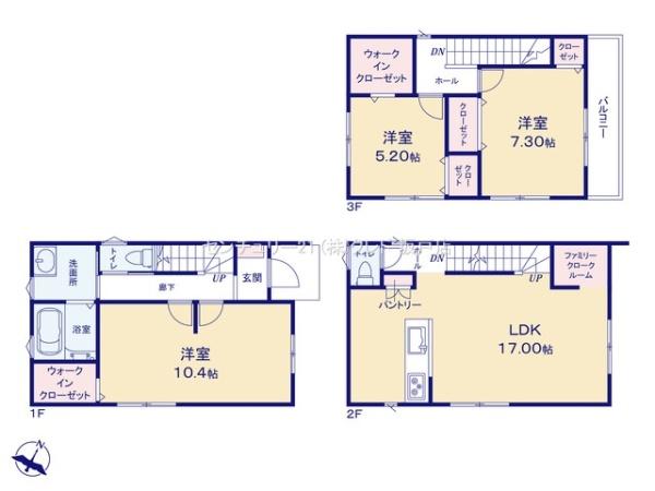 川越市熊野町　新築一戸建て