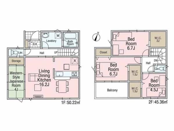 川越市新宿町第8　新築分譲住宅　全5棟　1号棟