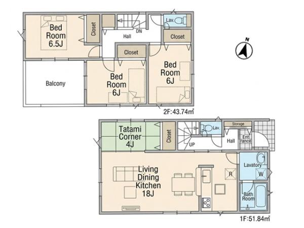 川越市新宿町第8　新築分譲住宅　全5棟　3号棟
