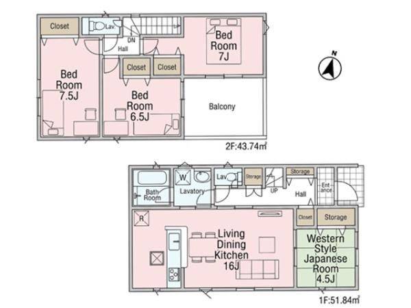 川越市新宿町第8　新築分譲住宅　全5棟　4号棟
