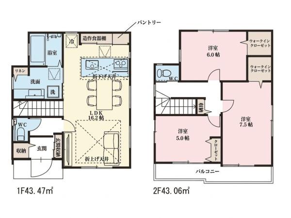 川越市砂新田第10期　新築一戸建て
