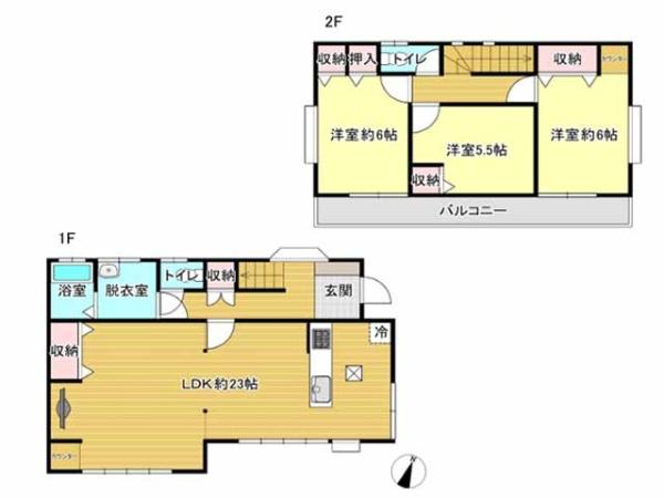 川越市大字下広谷の中古一戸建て