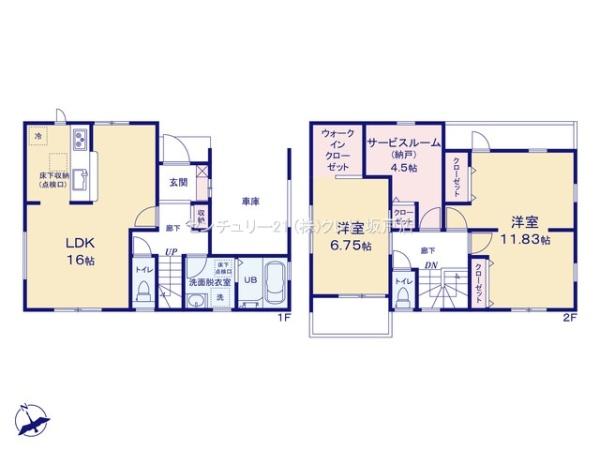 川越市上野田町　新築一戸建て