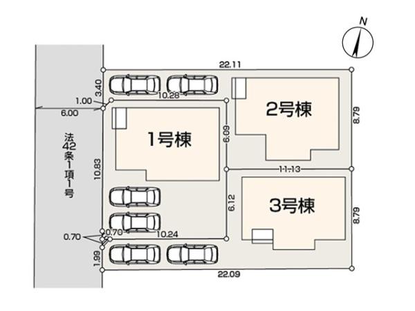 川越市的場2丁目第3　新築分譲住宅　全3棟　2号棟