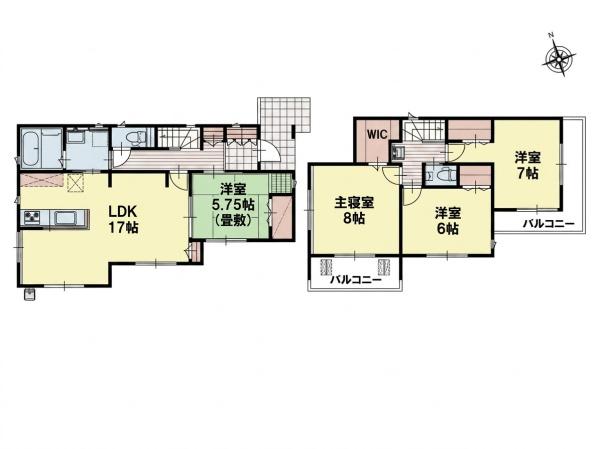 鳩山町鳩ヶ丘1丁目　新築一戸建て