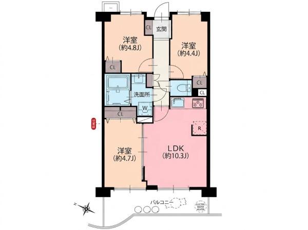 ライオンズマンション川越南古谷第3
