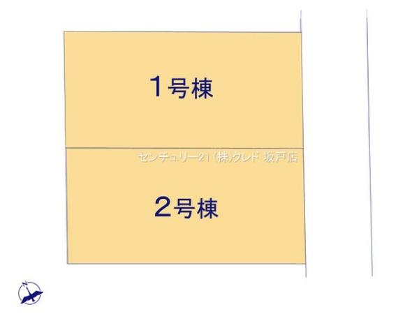 鶴ヶ島市鶴ヶ丘第五　新築分譲住宅　全2棟　1号棟