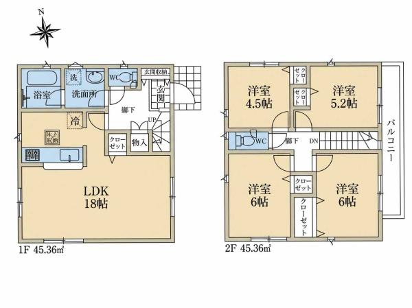 川越市仙波町第3 新築一戸建て