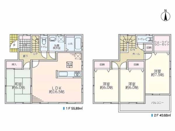 川越市大字上寺山の中古一戸建て