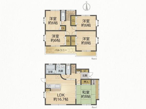 川越市藤倉2丁目　中古一戸建て