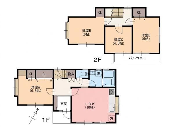 川越市野田町　中古一戸建て