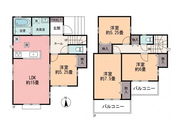 川越市霞ヶ関北4丁目2番　新築一戸建て